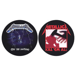Metallica 'Kill Em All / Ride The Lightning' Turntable Slipmat Set