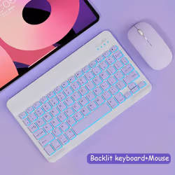 Bluetooth Wireless Keyboard And Mouse Russian French Portugue Spanish Korean Language For Android iOS Windows Phone Table - p ...
