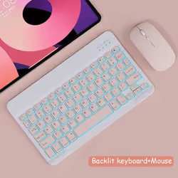 Bluetooth Wireless Keyboard And Mouse Russian French Portugue Spanish Korean Language For Android iOS Windows Phone Tablet - ...