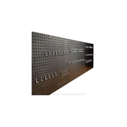 Seville Classics Garage Steel Peg Board 6ft, 1.83m and Peg Kit Commercial Quality Includes Wall Fixings