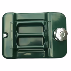 WINCHMAX Jerry Can 25ltr Green Steel. Fuel, Petrol, Diesel, Water.