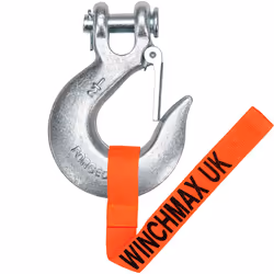 10,000lb Hydraulic Winch. 25m x 9.1mm Steel Rope.