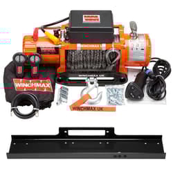 13,500lb 12V Electric Winch. 28m x 11mm Dyneema Rope. Flat Bed Mounting Plate.
