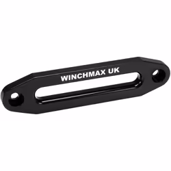 WINCHMAX Large Aluminium Hawse Fairlead (Black) with Laser Etched Logo