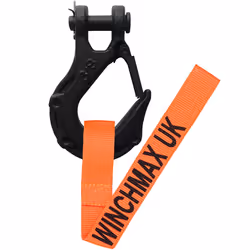 WINCHMAX 3/8 Inch Clevis Tactical Hook. Suitable for Winches up to 14,000lb