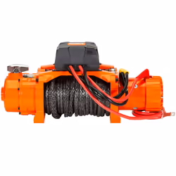 12,000lb 12V Electric Winch, Two Speed. 26m 11mm Dyneema Rope.