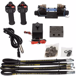 20,000lb Hydraulic Z Winch. 25m x 14mm Steel Rope. 12V System.