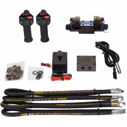 20,000lb Hydraulic Z Winch. 25m x 14mm Steel Rope. 24V System.