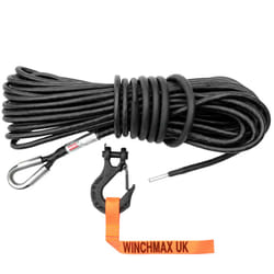 Armourline Synthetic Rope 20m x 10mm. Tactical Hook. Screw Fix