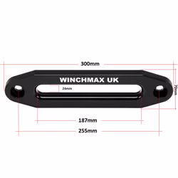 13,500lb 'SL'  Military Grade 12V Winch. 25m x 10mm Armourline Rope.