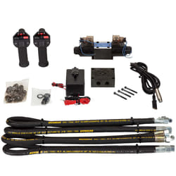 WINCHMAX Wireless Hydraulic Winch Installation Kit Valve Hoses Control Gear 24v