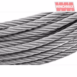 WINCHMAX Winch Wire Rope 25m x 14mm with 1/2 inch Clevis Hook.