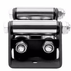 WINCHMAX Roller Fairlead, Small, Military Grade Matt Black. Stainless Steel Rollers.