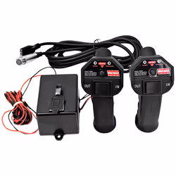 WINCHMAX Winch Remote Control, Wireless. Twin SL Handsets, Long Range With Enclosure. 24V