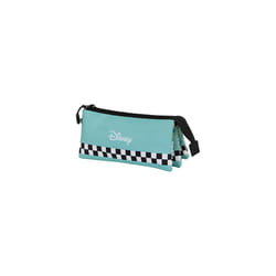 Mickey Mouse Squares-FAN Triple Pencil Case 2.0, Blue, 23 x 11 cm