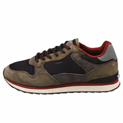 HOFF Mexicali Mens Casual Trainers in Khaki Black - 8