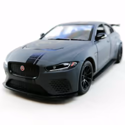 Jaguar XE SV Project Sport Car 1/38 Kinsmart Diecast Metal Car Grey