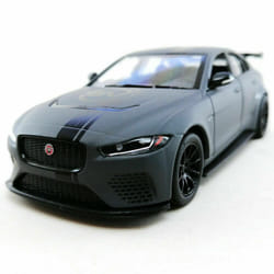 Jaguar XE SV Project Sport Car 1/38 Kinsmart Diecast Metal Car Grey