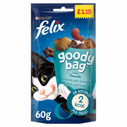 Felix Goody Bag Treats Seaside 60g (Pack of 8)