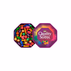 Quality Street Chocolate Tub 600g Delicious milk and dark chocolates