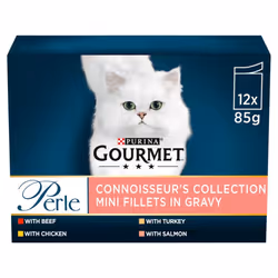 Gourmet Perle Connoisseur's Collection Mini Fillets in Gravy 1020g