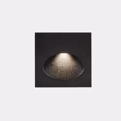 LEDS C4 Bat Square Oval Outdoor LED Recessed Wall Light Square Urban Grey IP65 2.2W 3000K