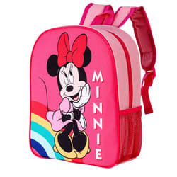Disney Minnie Mouse Childrens Backpack Bag with side mesh pocket