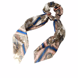 Scarf Hair Tie printed #clear 1 unit