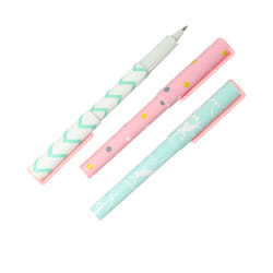 Pens stamped 3 u