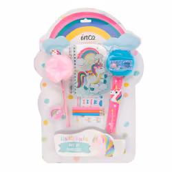 Unicorn Stationery Lot 8 pz