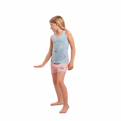 Pijama De Tirantes Y Cuello Redondo Dh1200 Para NiÃ±a - multicolor, 12 AÃOS
