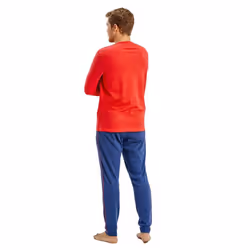 Pijama Manga Larga Y Cuello Redondo Mudp0150 Hombre - blue, L