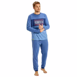 Pijama De Invierno Manga Larga Mudp0252 Pijama De Hombre Invierno, Ropa De Dormir Hombre, Conjunto De Pijama Para Hombre - bl ...