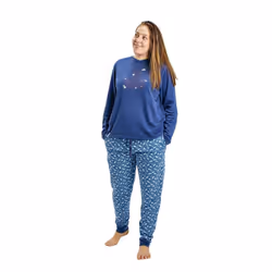 Pijama De Invierno Manga Larga Mudp0200 - blue, L