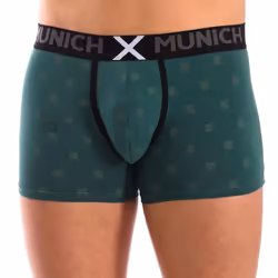 Pack-2 BÃ³xers De AlgodÃ³n ElÃ¡stico Mu_du0380 Para Hombre - green, XL