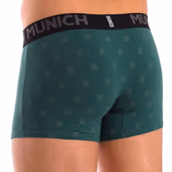 Pack-2 BÃ³xers De AlgodÃ³n ElÃ¡stico Mu_du0380 Para Hombre - green, XL