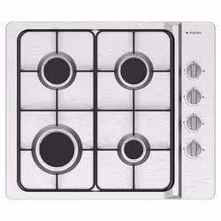 Aspes AG4600X, Stainless steel, Built-in, 60 cm, Gas, 4 zone(s), 4 zone(s)