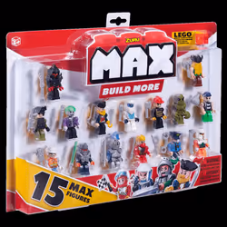 Zuru Max Build More Construction Figure Pack 15 Pieces Assorted