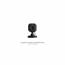 Blink Weather Resistant 4 m Power Adaptor for Blink Mini 2 (Black)