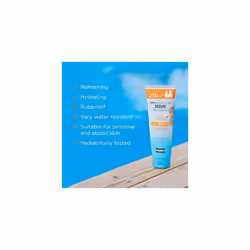 Pediatrics Gel Cream SPF 50 (250ml), Cooling and hydrating sun cream, Suitable for all skin types