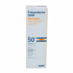 Isdin Sunscreen Gel Cream Dry Touch Color SPF50+ 50ml