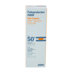 Isdin Sunscreen Gel Cream Dry Touch Color SPF50+ 50ml