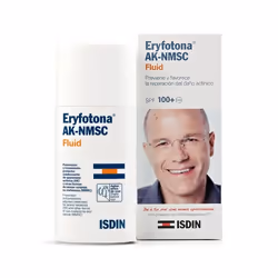ISDIN Eryfotona AK-NMSC Fluid SPF 100+, Sunscreen cream, Face, Bottle, Nourishing, Protection, Universal skin, 50 ml