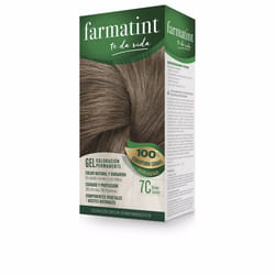 Farmatint Gel permanent coloring #7c-ash blonde 5 units