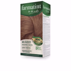Farmatint Gel permanent color #8r-light copper blonde 5 units