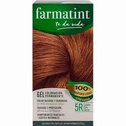 Farmatint 8470001790101, Auburn, 5R, Castaño Claro Cobrizo, Women, 60 ml, Color-retaining, Protection