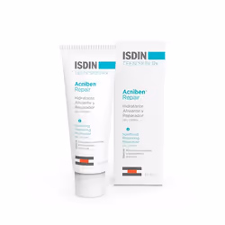 ISDIN Acniben Repair, Unisex, Oily skin, Problem skin, Cream, Anti-acne, Anti-irritation, Moisturizing, Repairing, 40 ml, Tub ...