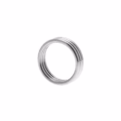 Echo Stainless Steel Triple Cock Ring ML