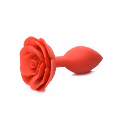 Master Series Booty Bloom Silicone Rose Anal Plug Small
