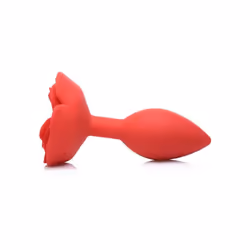 Master Series Booty Bloom Silicone Rose Anal Plug Small